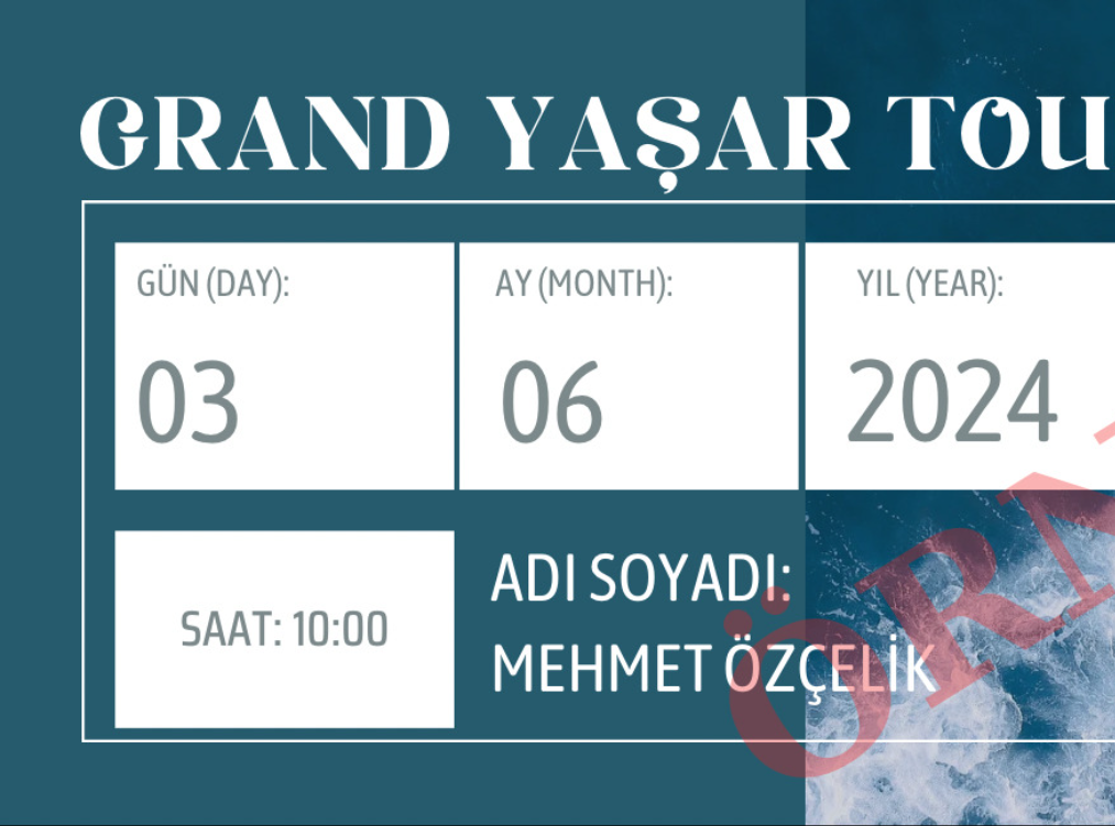 BİLET ÖRNEĞİ-2